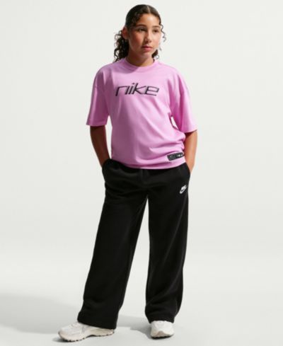 Nike спортивные брюки для девочек и мальчиков Loose Open-Hem