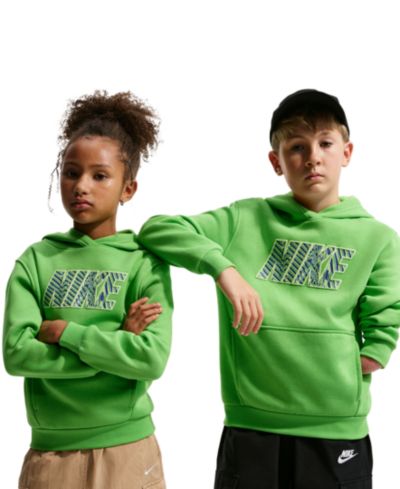 Nike Boys' 8-20 Sportswear Club Fleece Hooded Sweatshirt