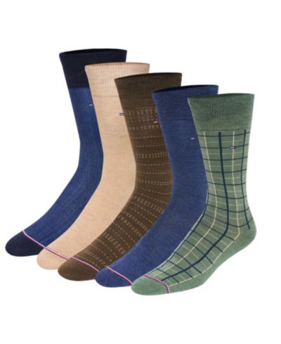 Tommy Hilfiger Мужские носки Dress Crew 5-Pack