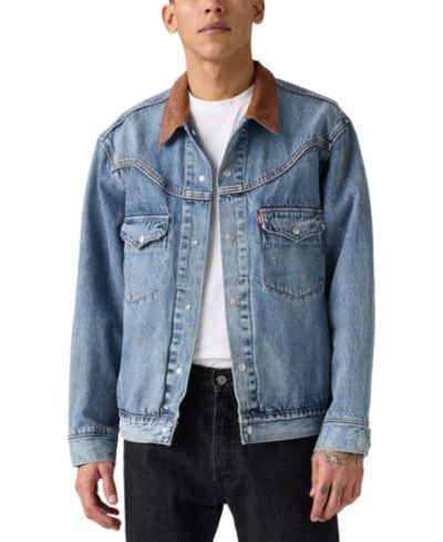 Мужская джинсовая куртка Levi's® Western Shorthorn Relaxed-Fit Denim Trucker