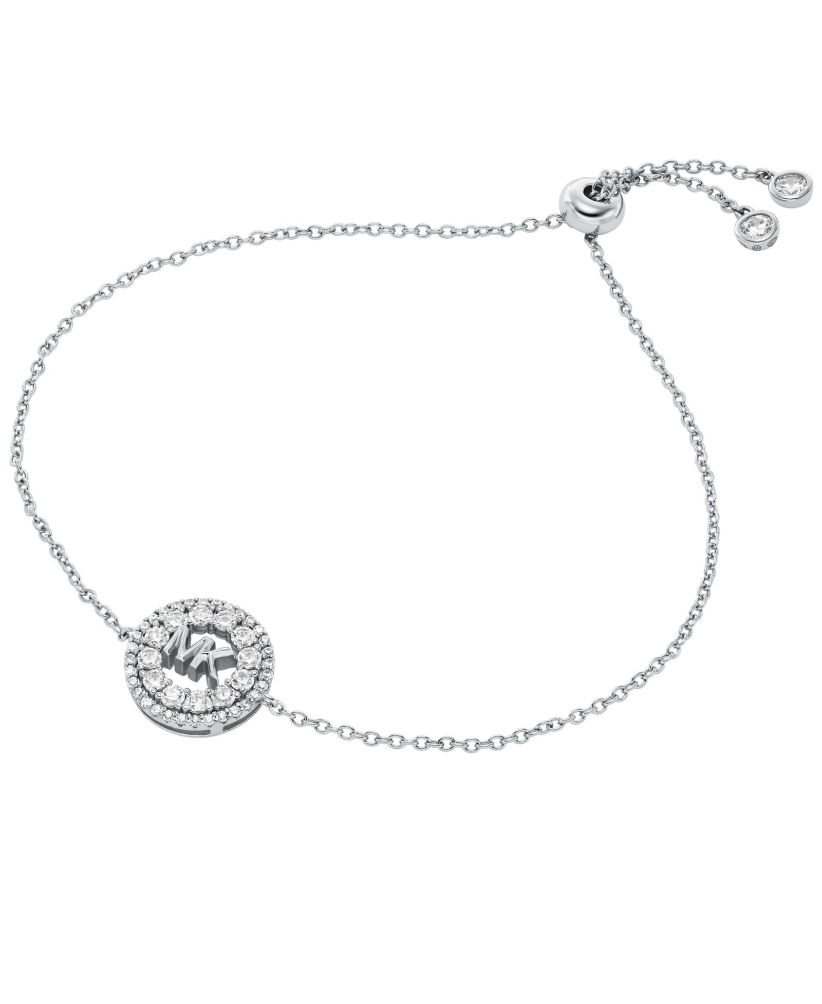 Браслет Michael Kors Sterling Silver Logo Slider
