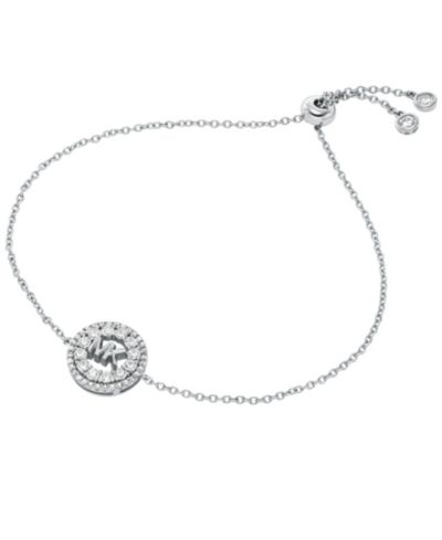 Браслет Michael Kors Sterling Silver Logo Slider
