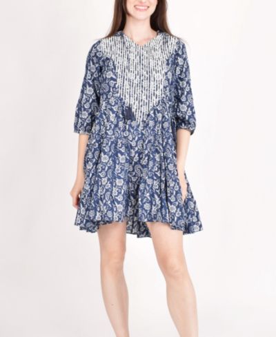 Женское мини-платье RAAS Embroidered Hoodie Mini Dress