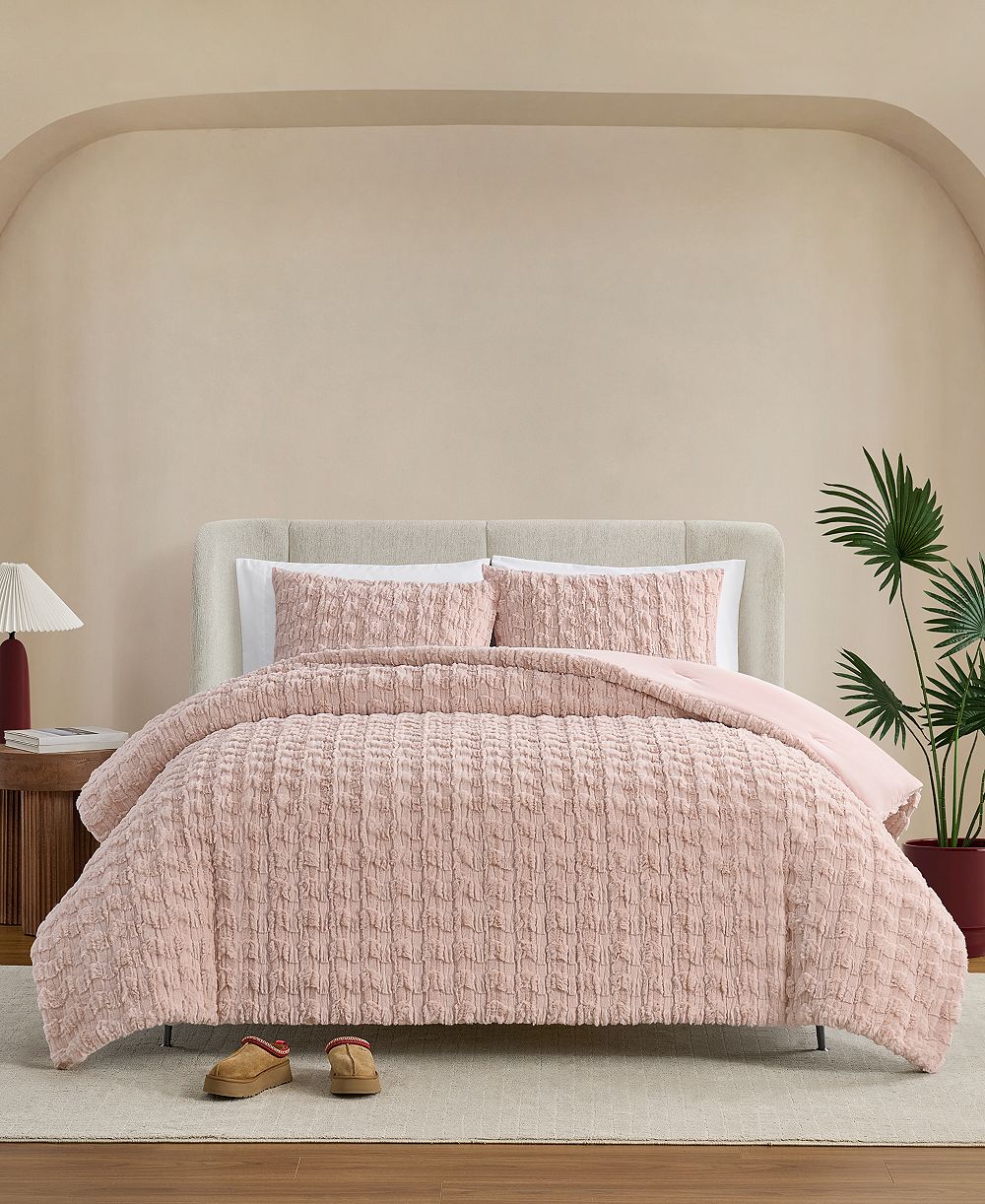 UGG® Denai Faux Fur Reversible 3-pc. Comforter Set, King