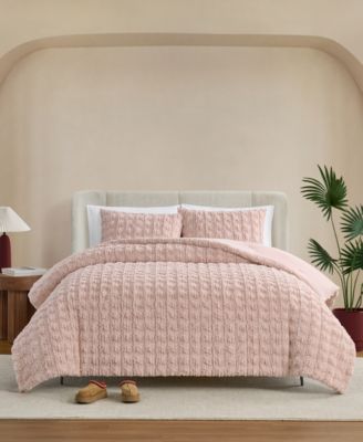 UGG® Denai Faux Fur Reversible 3-pc. Comforter Set, King
