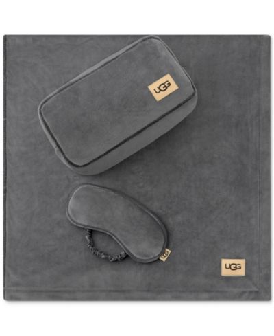 Подарочный набор UGG® Raegan 3-Pc. Throw, Eye Mask and Case