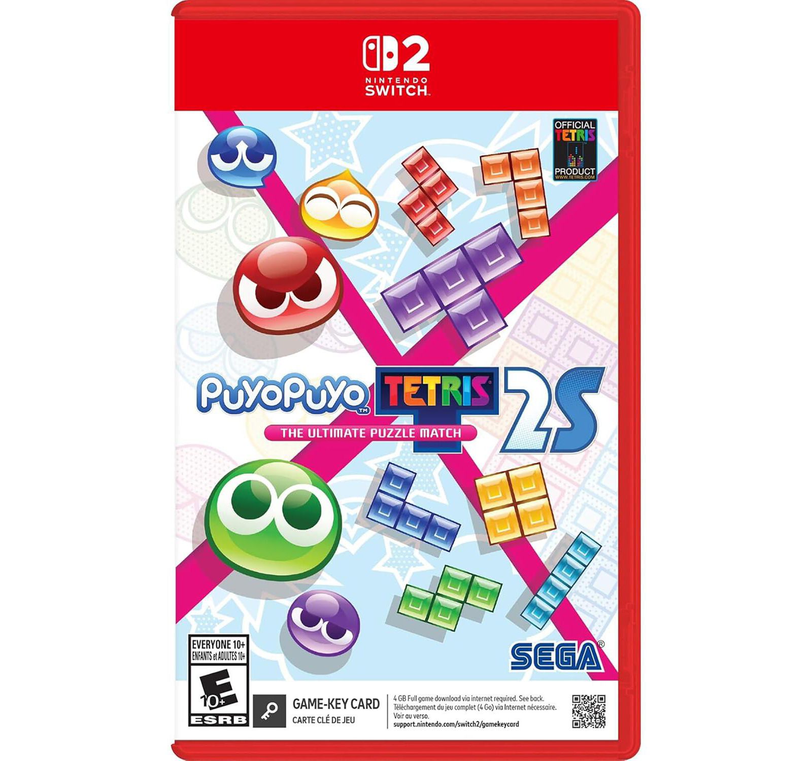 Sega Games Puyo Puyo Tetris 2S для Nintendo Switch 2 (Game-Key Card)