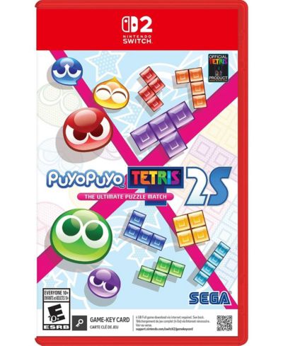 Puyo Puyo Tetris 2S Nintendo Switch 2 Game-Key Card