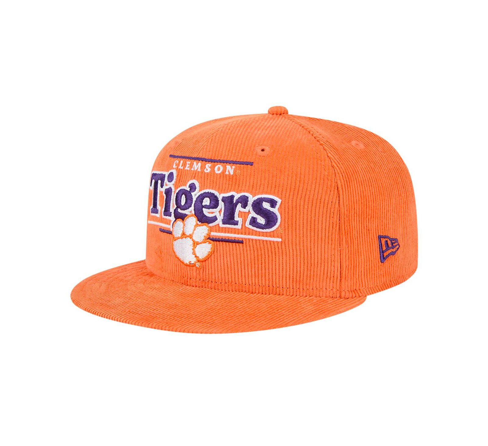 Мужская кепка New Era Clemson Tigers Display 9FIFTY Snapback Orange