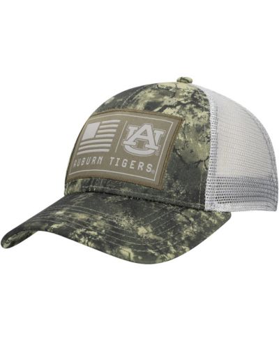 Under Armour Men's Camo Auburn Tigers Freedom Collection Blitzing Performance Trucker Hat