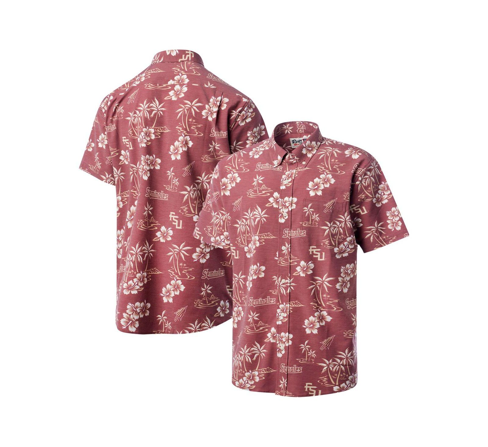 Мужская рубашка Reyn Spooner Garnet Florida State Seminoles Classic Button-Up