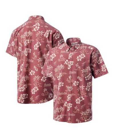 Мужская рубашка Reyn Spooner Garnet Florida State Seminoles Classic Button-Up