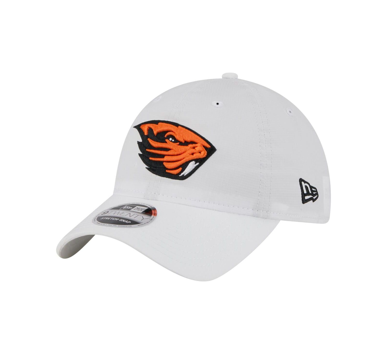 New Era Men's White Oregon State Beavers Active Ripstop 9TWENTY Adjustable Hat