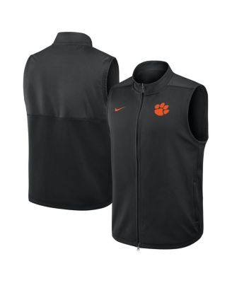 Мужская жилетка Nike Black Clemson Tigers Primetime Victory Performance Full-Zip
