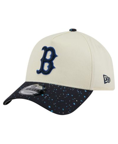 New Era Мужская кепка 9FORTY A-Frame Speckle в цвете Cream Boston Red Sox
