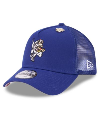 New Era Мужская кепка Texas Rangers 2025 Big League Chew A-Frame 9FORTY Adjustable Trucker, королевский синий