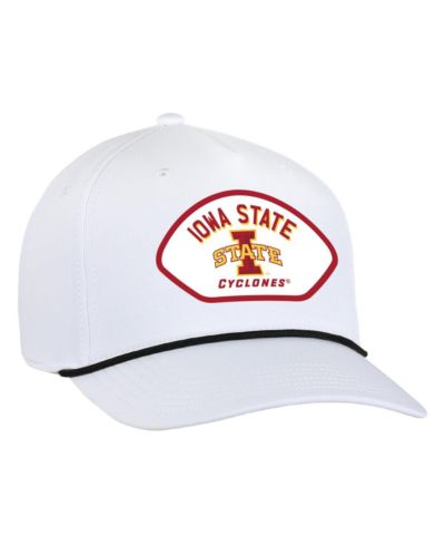 Ahead Мужская регулируемая кепка Iowa State Cyclones Alto Rope, цвет белый