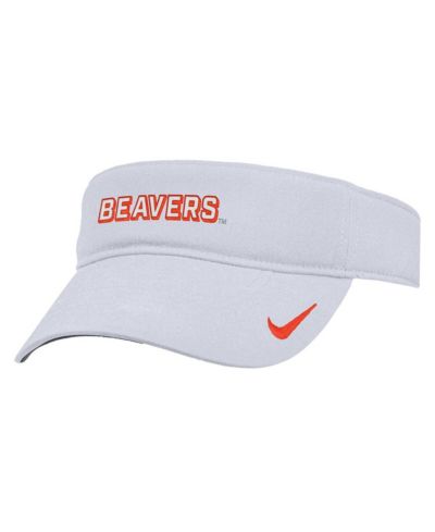 Мужская регулируемая козырьковая кепка Nike White Oregon State Beavers 2025 On-Field Ace Performance