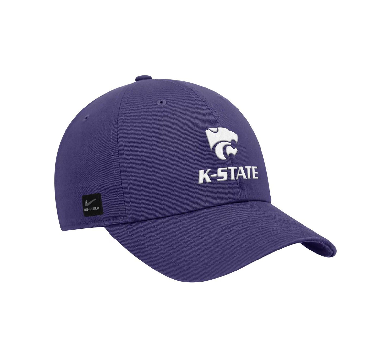 Nike Мужская Purple Kansas State Wildcats 2025 On-Field Club Adjustable Hat
