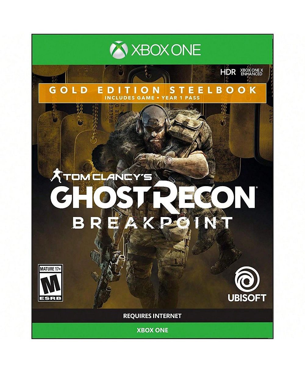 Ubisoft Tom Clancy's Ghost Recon Breakpoint Steelbook Gold Edition для Xbox One