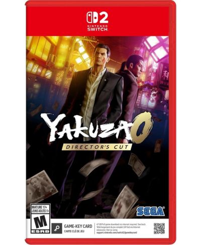 Yakuza 0 Directors Cut для Nintendo Switch 2 (Game-Key Card)