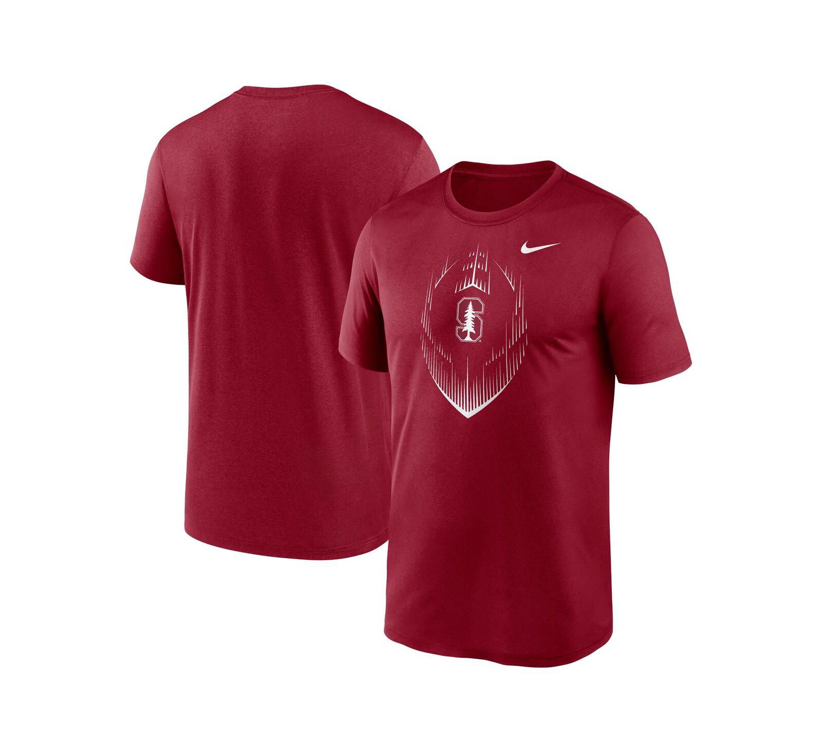 Мужская футболка Nike Stanford Cardinal Primetime Legend Icon Performance Red
