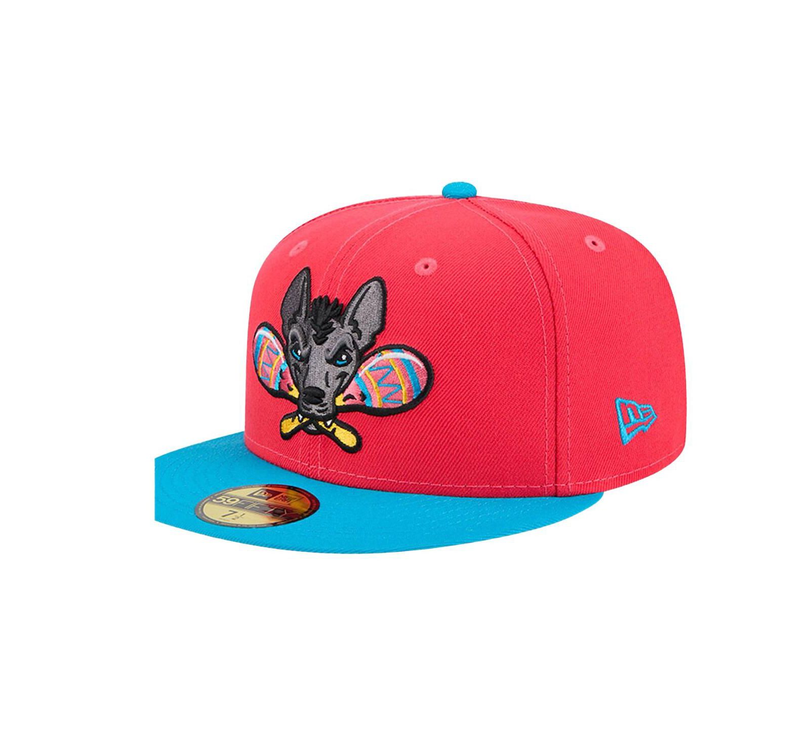 New Era Men's Red Gwinnett Stripers Copa de la Diversion 59FIFTY Fitted Hat