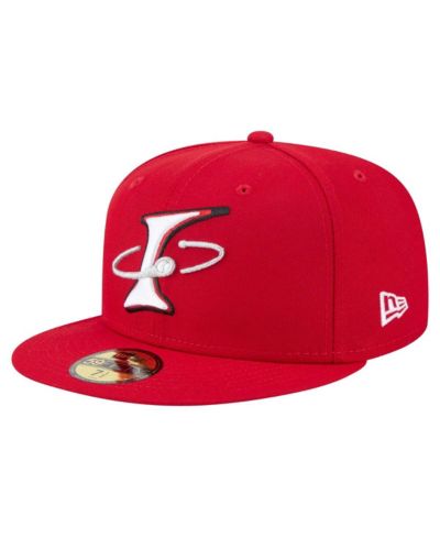 New Era Men's Red Albuquerque Isotopes Authentic Collection 59FIFTY Fitted Hat