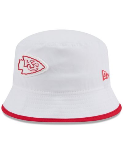 Мужская панама New Era White Kansas City Chiefs 2025 NFL Training Camp