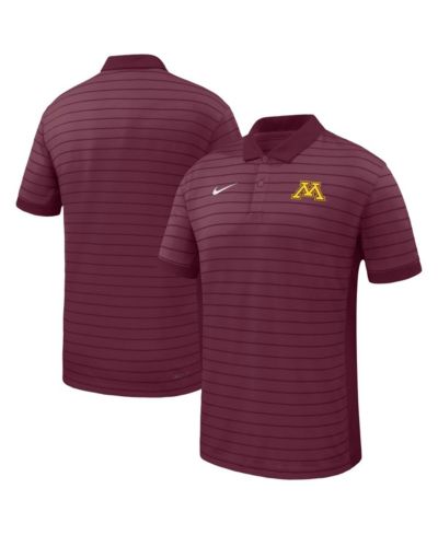 Мужское поло Nike Minnesota Golden Gophers 2025 Early Season Coaches Sideline Victory Stripe, Maroon