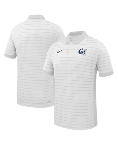 Nike Мужская спортивная рубашка-поло White Cal Bears 2025 Early Season Coaches Sideline Victory Stripe Performance