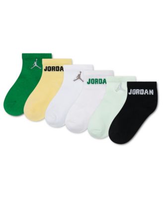Jordan Baby Boys' or Baby Girls' Everyday Socks, 6 Pack