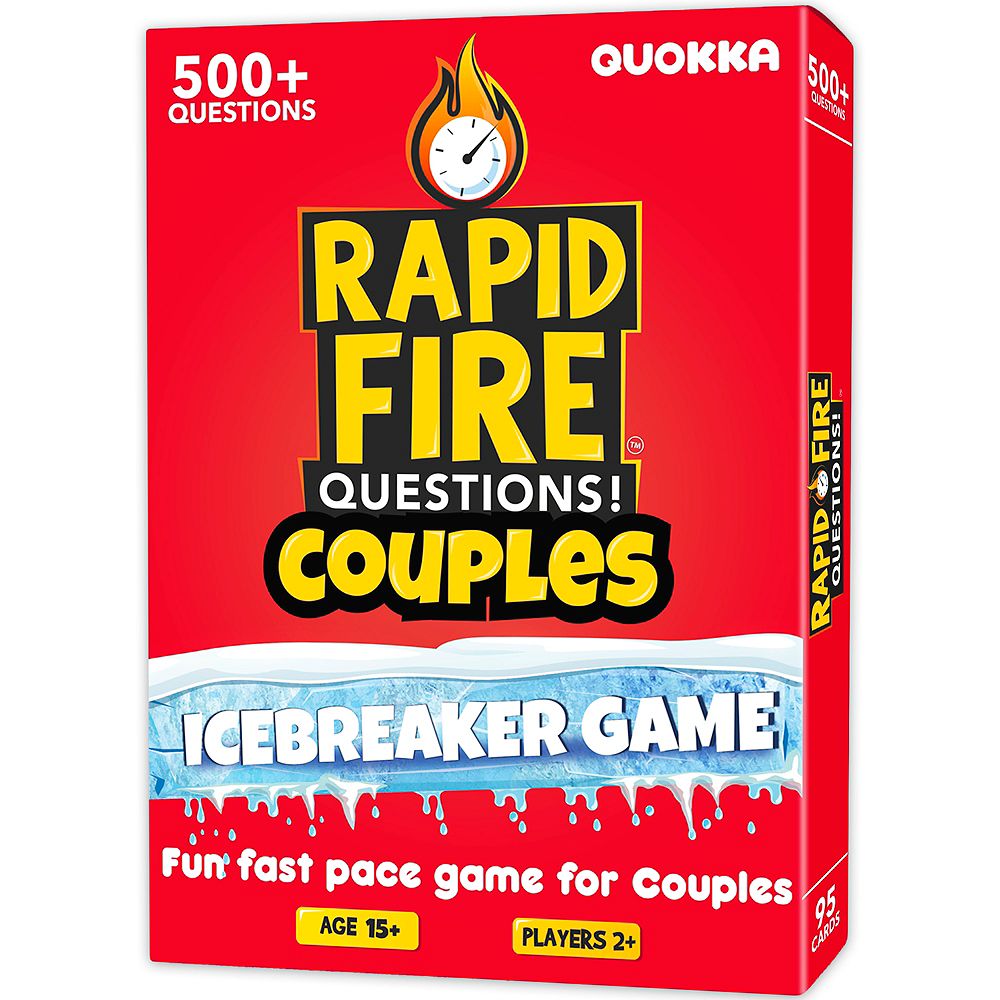 QUOKKA Engaging Couples Conversation Cards - Fun Icebreakers for Adult Relationships