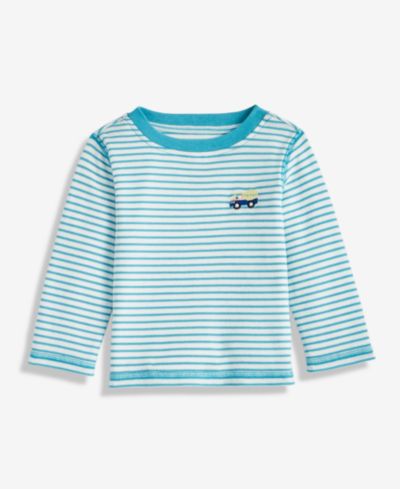 First Impressions Baby Boys' 3M-24M Mix and Match Long-Sleeve Mini Striped Truck T-Shirt, Macy's Exclusive