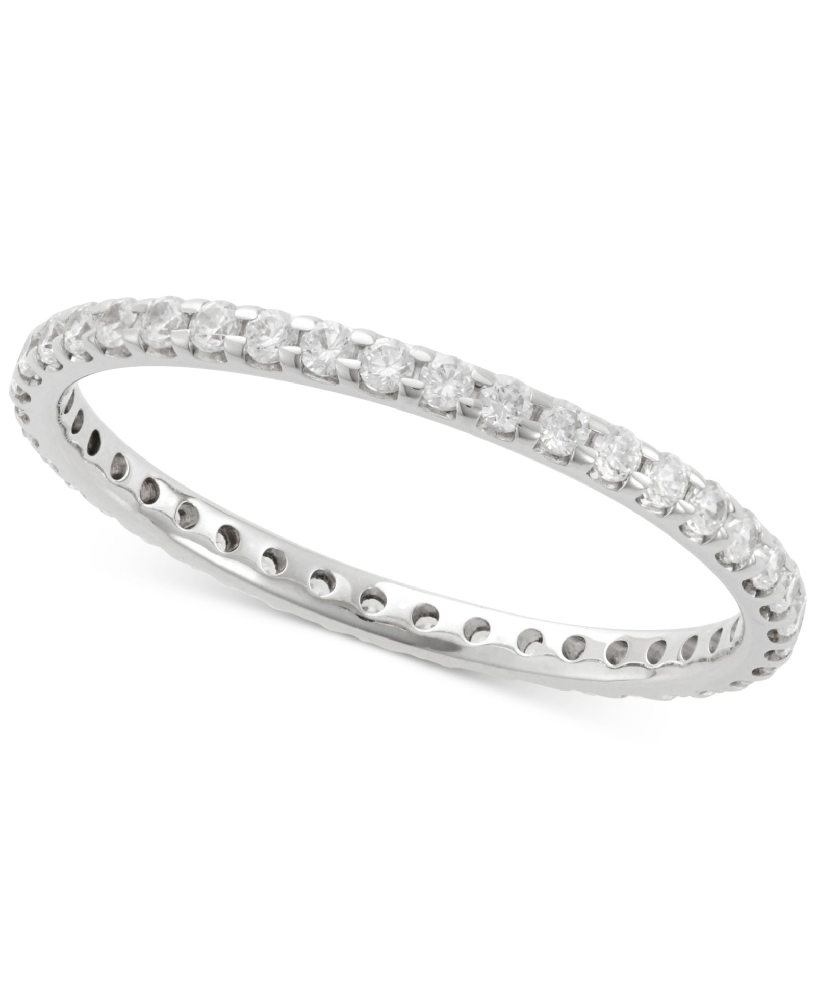 Diamond Eternity Band (1/2 ct. t.w.) in 14K White Gold