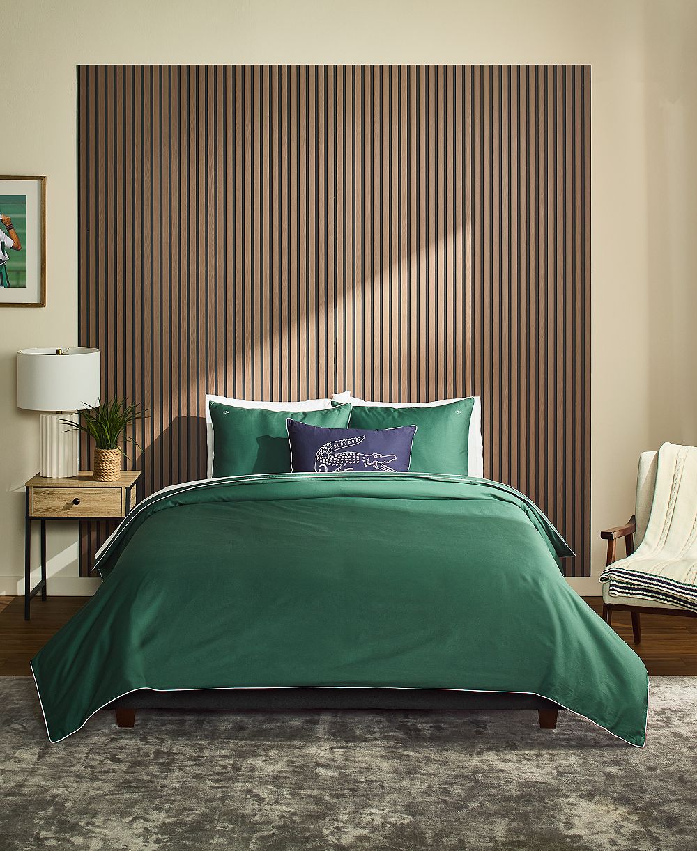 Lacoste Home Lacoste Tiebreak комплект из 3 одеял, Full/Queen