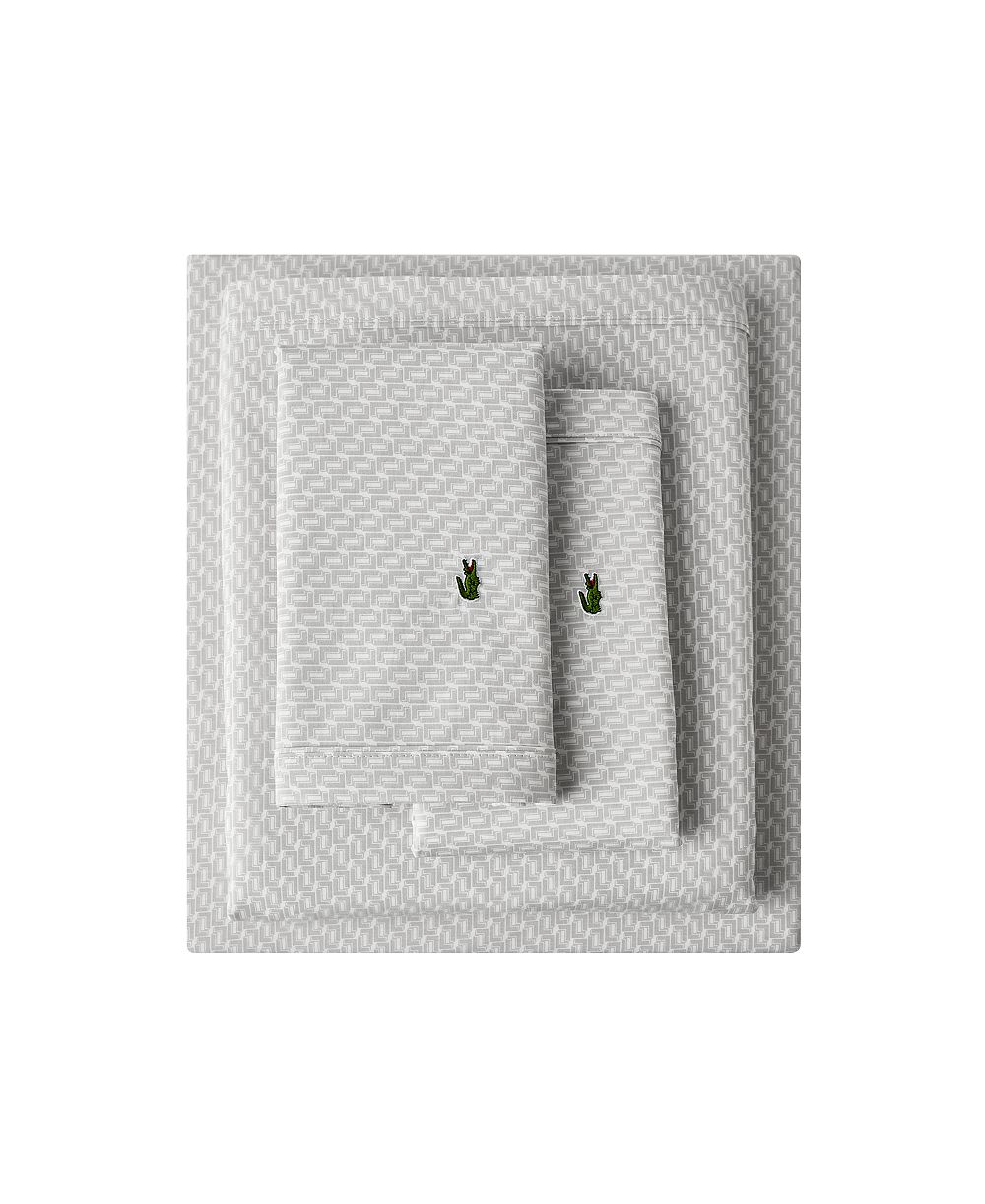 Lacoste Home Набор постельного белья Cotton Percale, 4 предмета, Full