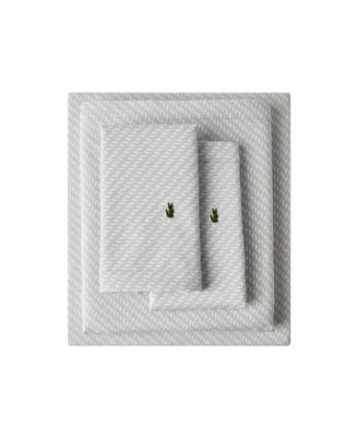 Lacoste Home Printed Cotton Percale 4-Pc. Sheet Set, California King