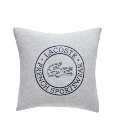 Lacoste Sportswear Декоративная подушка из хлопка, 16" x 16"
