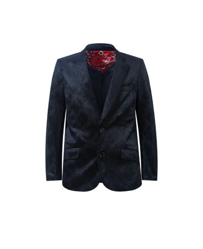 Elie Balleh Boys 2-3 18-20 Velvet Sports Coat Jacket