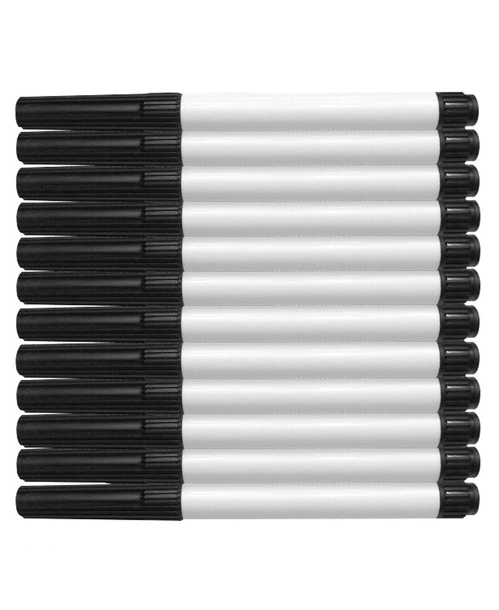 Flipside Products Thin Dry-Erase Markers - 12 Count
