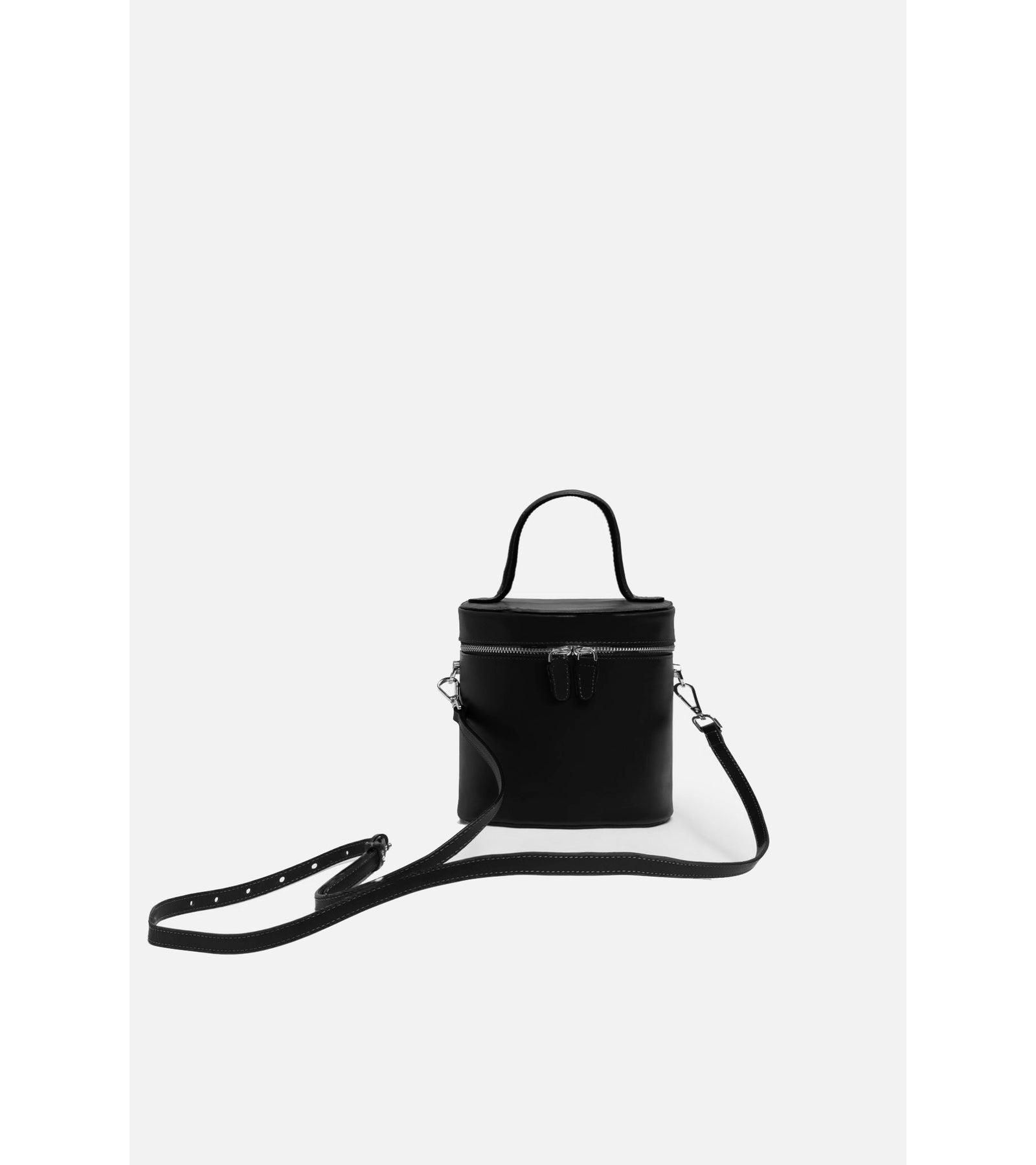 Petite NOLA Bucket Leather Bag in Pink