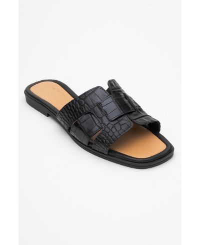 Женские кожаные сандалии Forever & Always Shoes Notre Flat