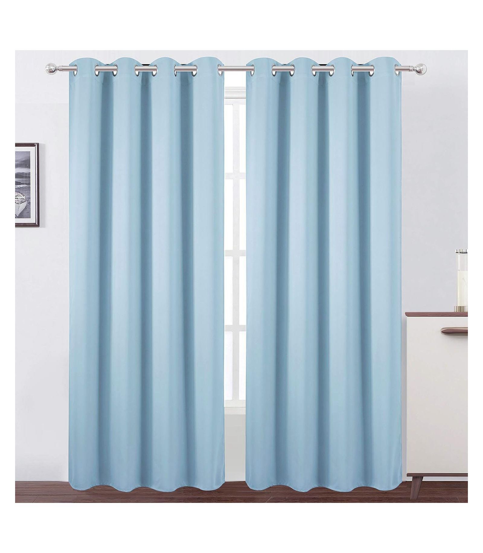 Штора Kate Aurora 1 Piece Custom Decor Baby Light Filtering Grommet Top