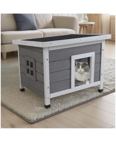 Streamdale Furniture Cat House Waterproof Outdoor/Indoor Shelter