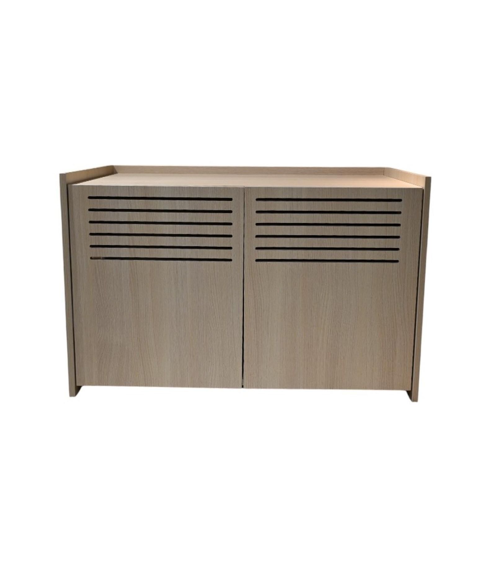 Современный деревянный домик для кошек и лотка Streamdale Furniture
