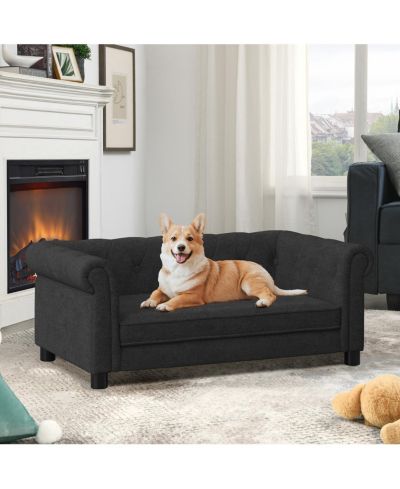 Streamdale Furniture элегантная лежанка для собак - черная