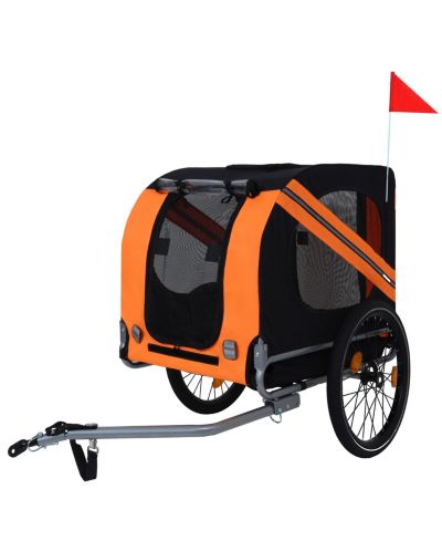 Streamdale Furniture Dog Bike Trailer - Folding, All-Terrain, 120LB Capacity
