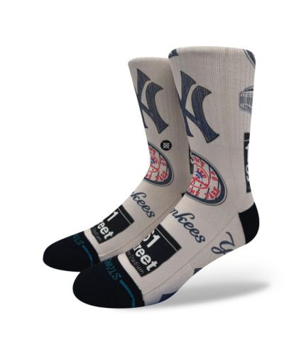 Мужские и женские носки Stance New York Yankees Local Crew
