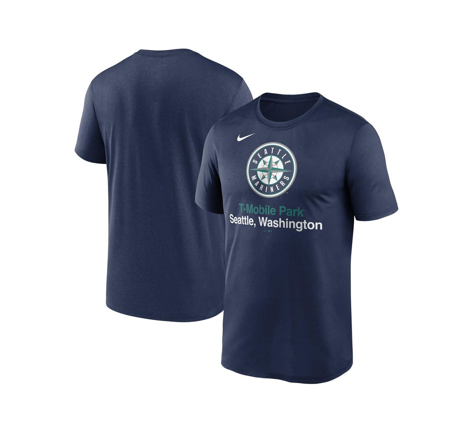 Мужская футболка Nike Navy Seattle Mariners Stadium Legend Performance